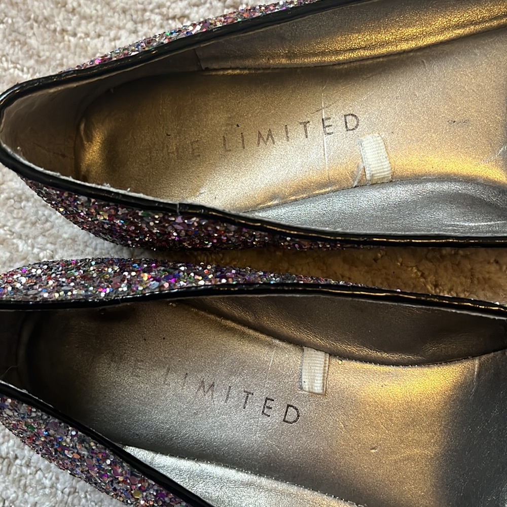 The Limited multi color glitter loafers ✨ - Picture 3 of 6